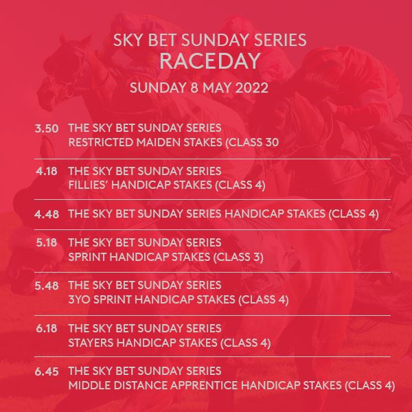 Sky Bet Sunday Series Racenames and Racetimes