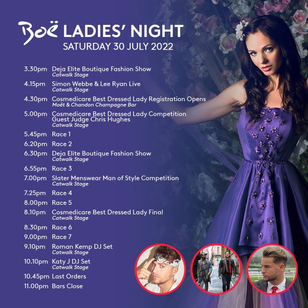 Boe Ladies Night, What's On Guide