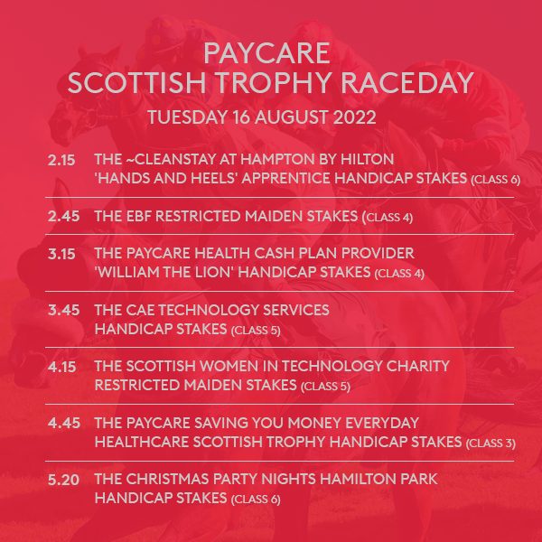 Paycare Scottish Trophy Raceday