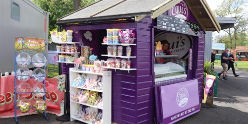 Equi's Ice Cream unit at Hamilton Park