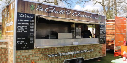 Overton Farm Grill concession unit at Hamilton Park