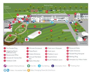 Map of the entire Hamilton Park Resort